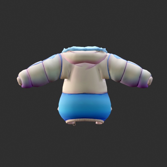 Winter Jacket (Rigged)