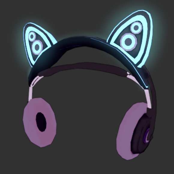Kitty-ear Headphones