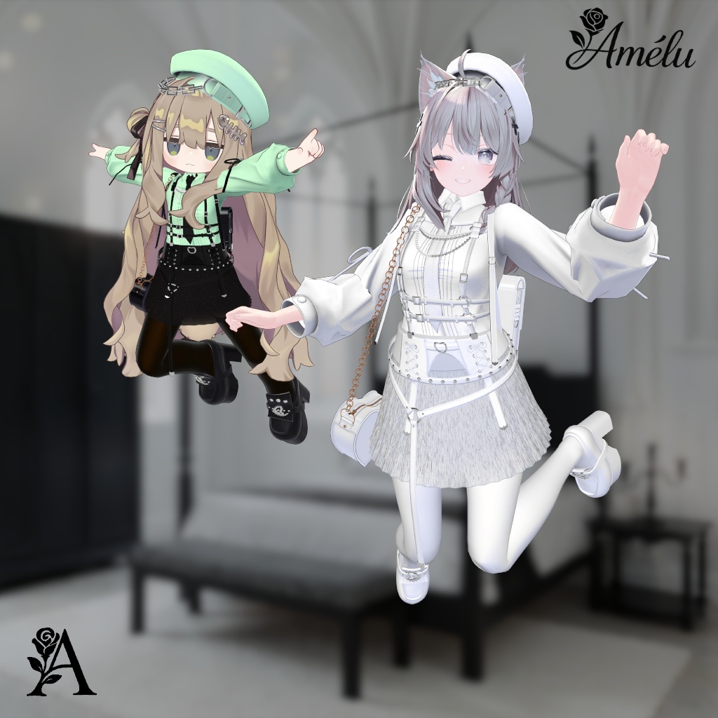 ✨10%OFF✨禁縛のリリィ-Amélu【12アバター対応衣装】