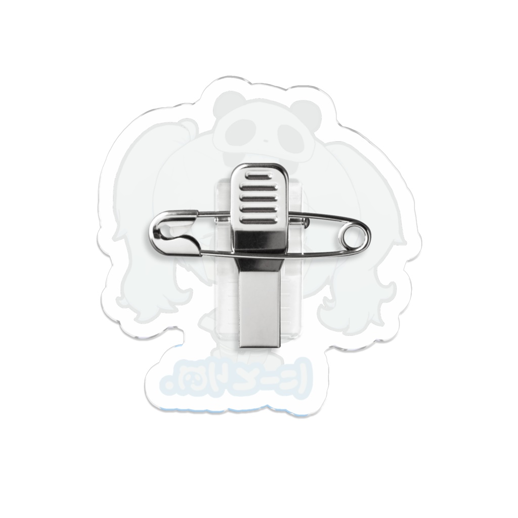 新渡りの アクリルバッジ