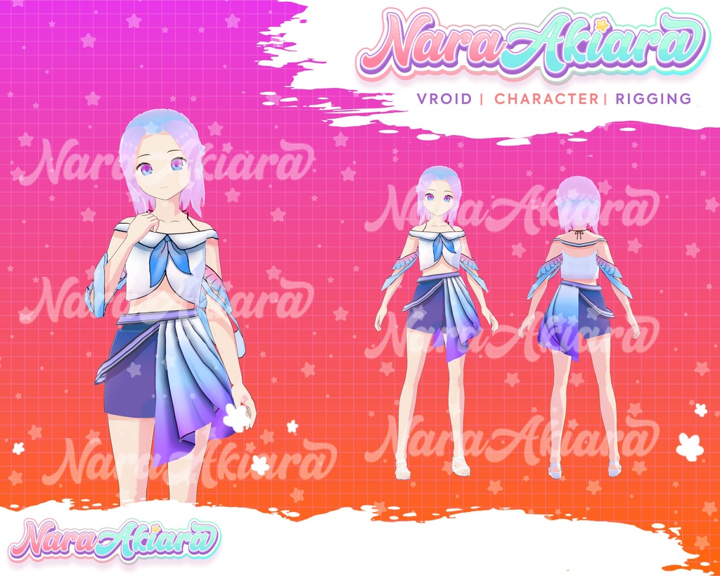 Vroid Commission, Vroid Hair, Vroid Model, 3D vroid, Vtuber Assets, Vroid Clothes, Vtuber Commission - Anime Pink Blue Hair 3D Vroid Model - vtubergraphics - BOOTH Vroid Commission, Vroid Hair, Vroid Model, 3D vroid, Vtuber Assets, Vroid Clothes, Vtuber Commission - Anime Pink Blue Hair 3D Vroid Model - vtubergraphics - BOOTH