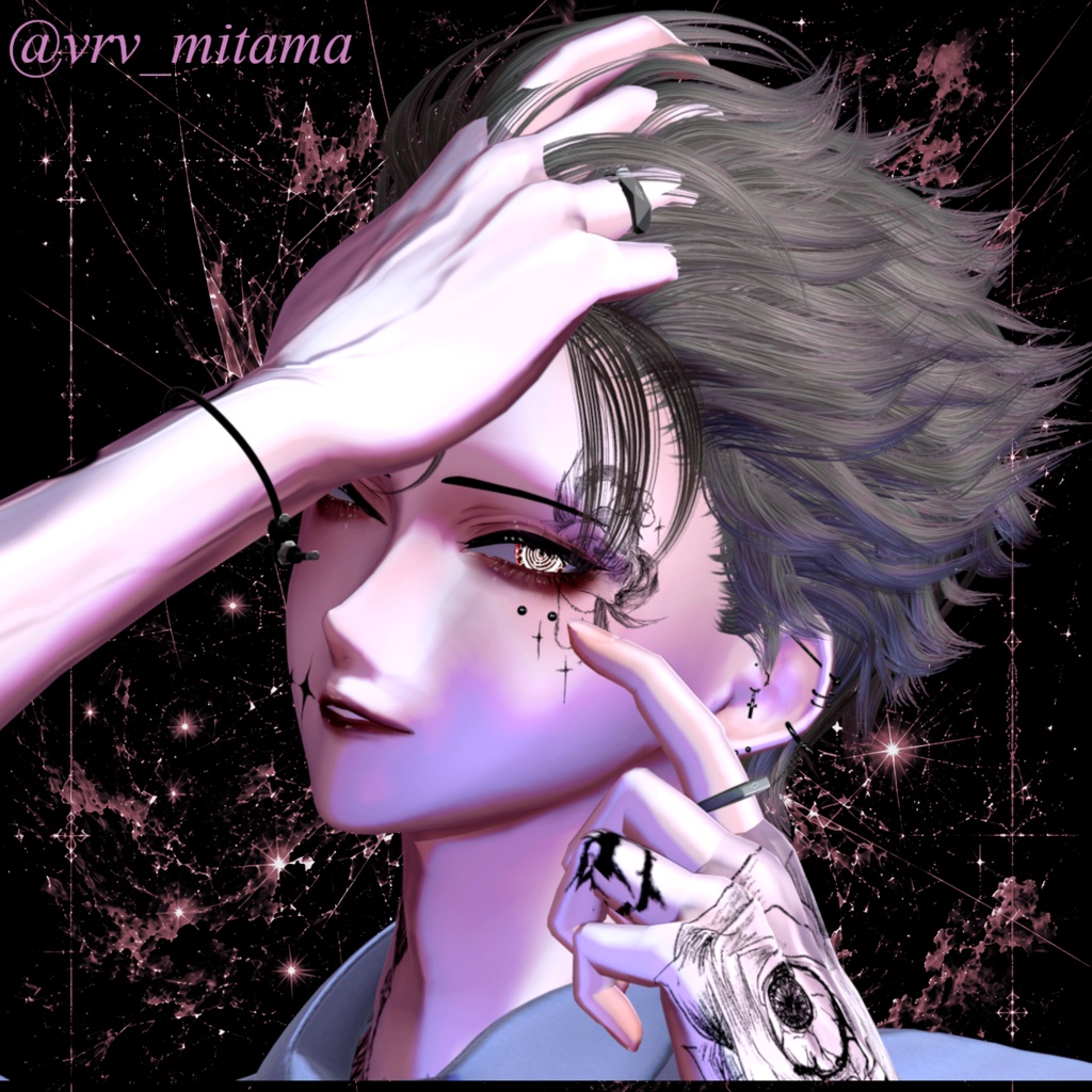 「Mens5アバター対応」𝐆𝐫𝐢𝐭𝐜𝐡 𝐞𝐲𝐞 11色