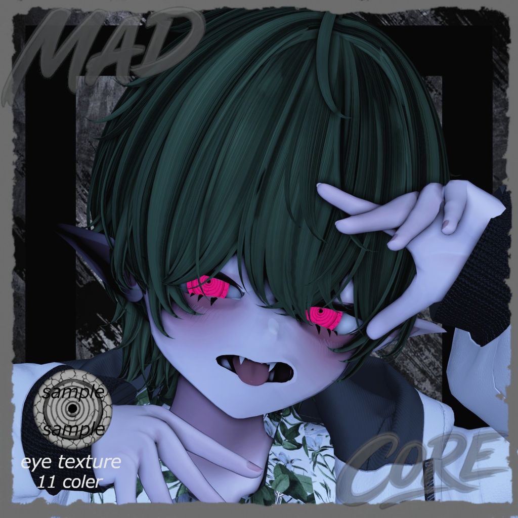 「Ladies3アバター対応」𝐆𝐫𝐢𝐭𝐜𝐡 𝐞𝐲𝐞 11色