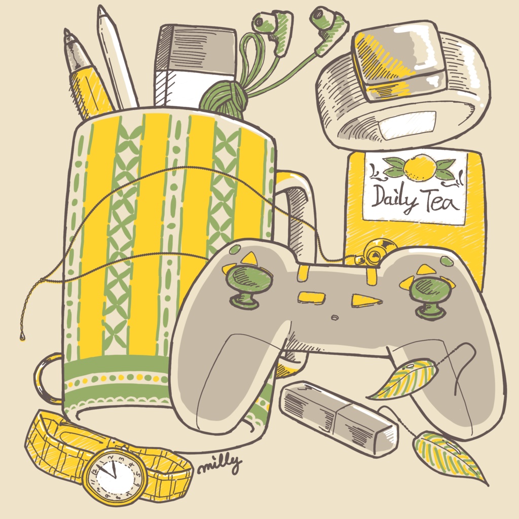 私の好きなものー紅茶とゲーム