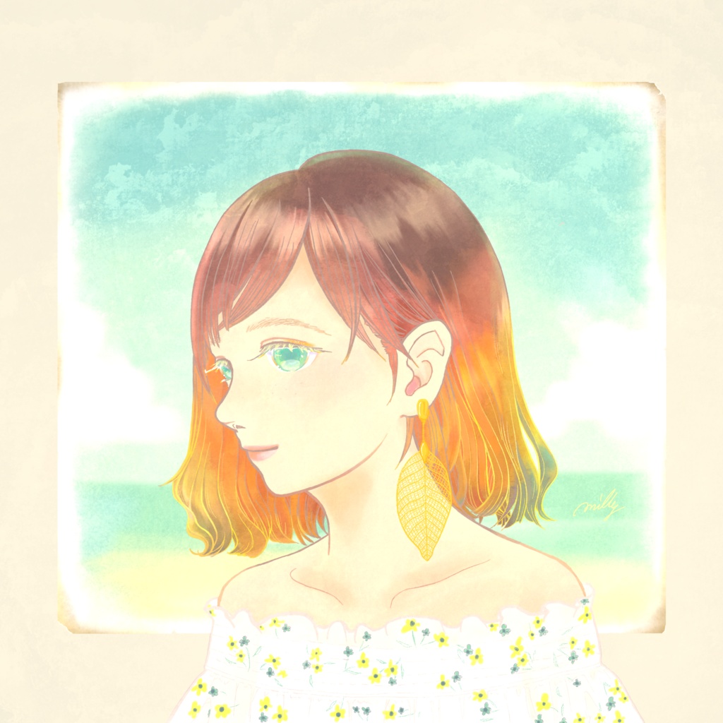 夏の女の子