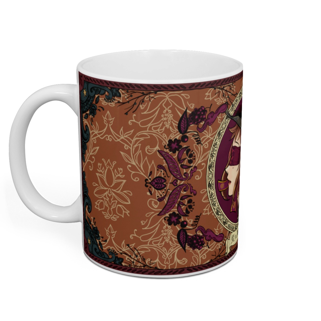 紫の魔女が住む街ー魔女のマグカップー