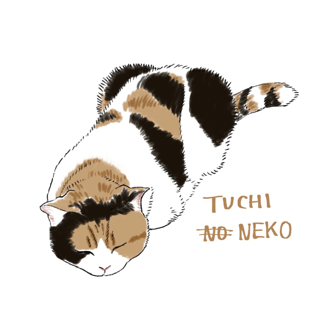 【タルト】お腹吸う?&つちねこメガネ拭き