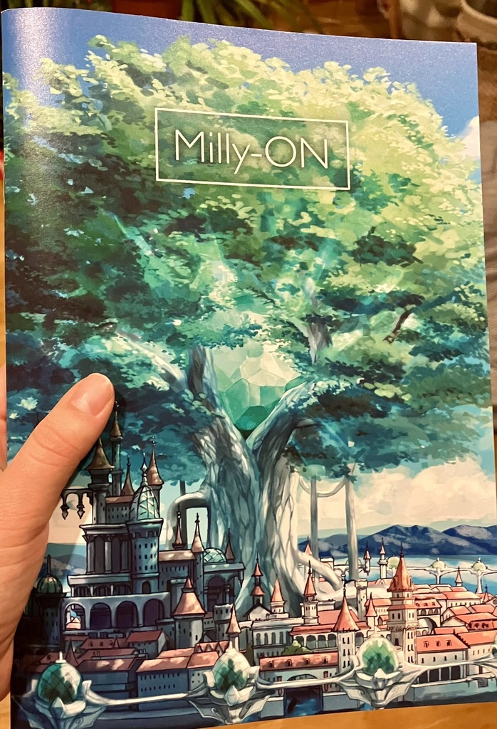 【背景メインイラスト集】Milly-ON【コミティア146】