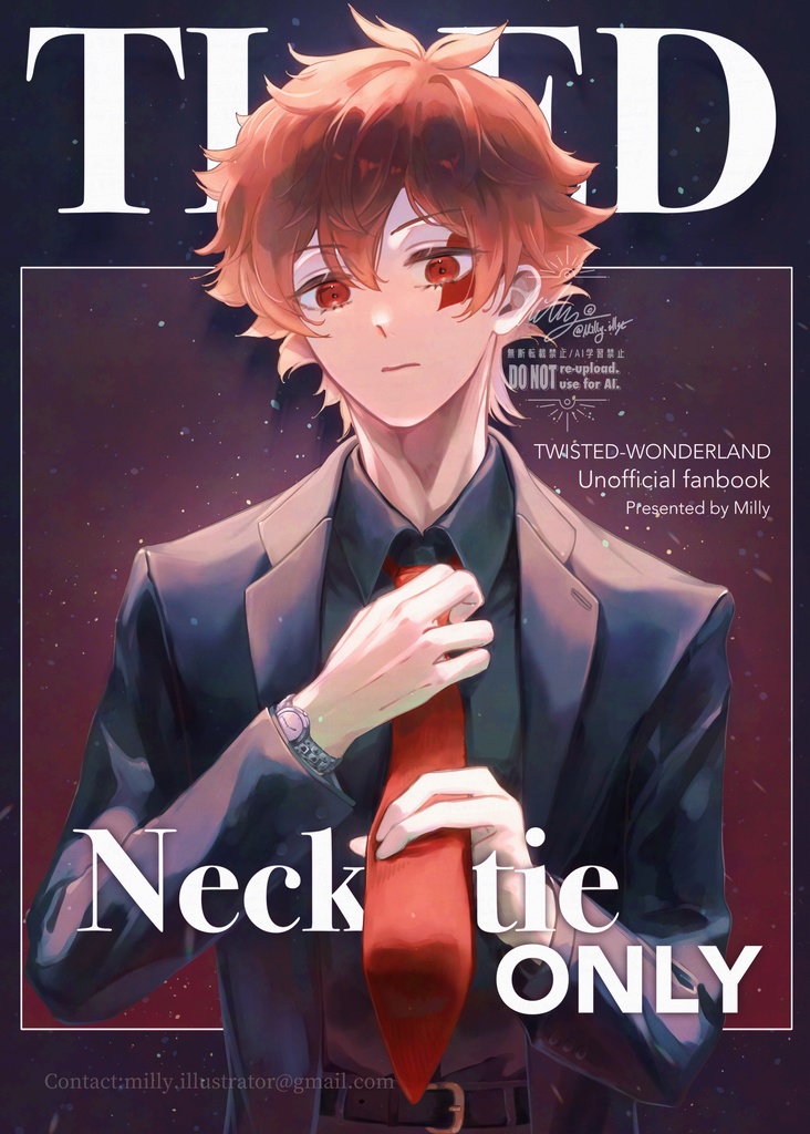 twstネクタイオンリー本「TIED」