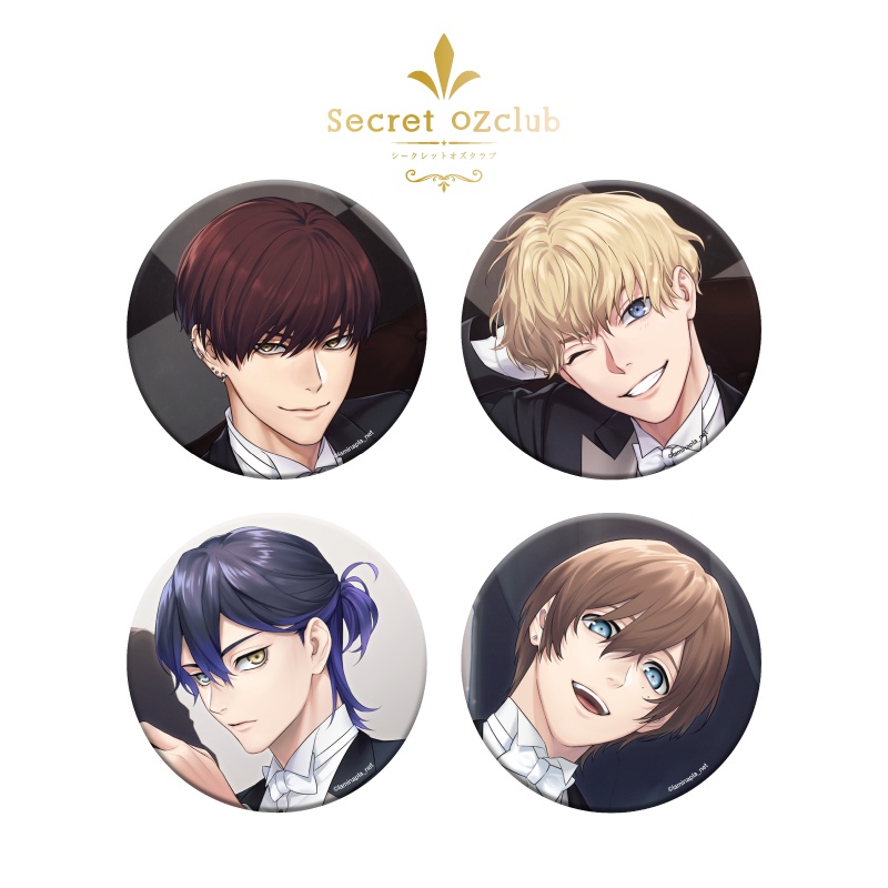『Secret OZclub』缶バッジ