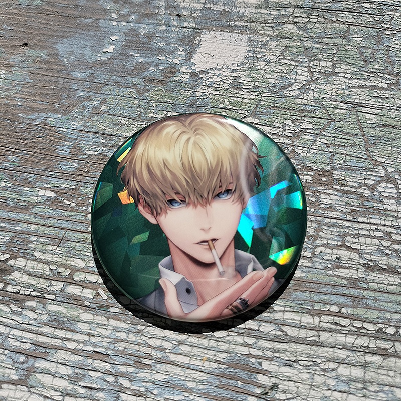 【数量限定販売】『Secret OZclub』グリッター缶バッジ