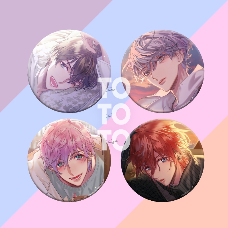 『Today To Tonight』缶バッジ