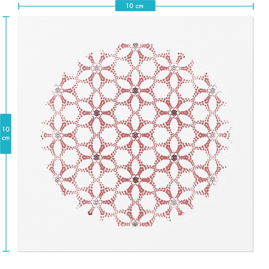 ひねみわつら電磁場調整ゼロ磁場ステッカー