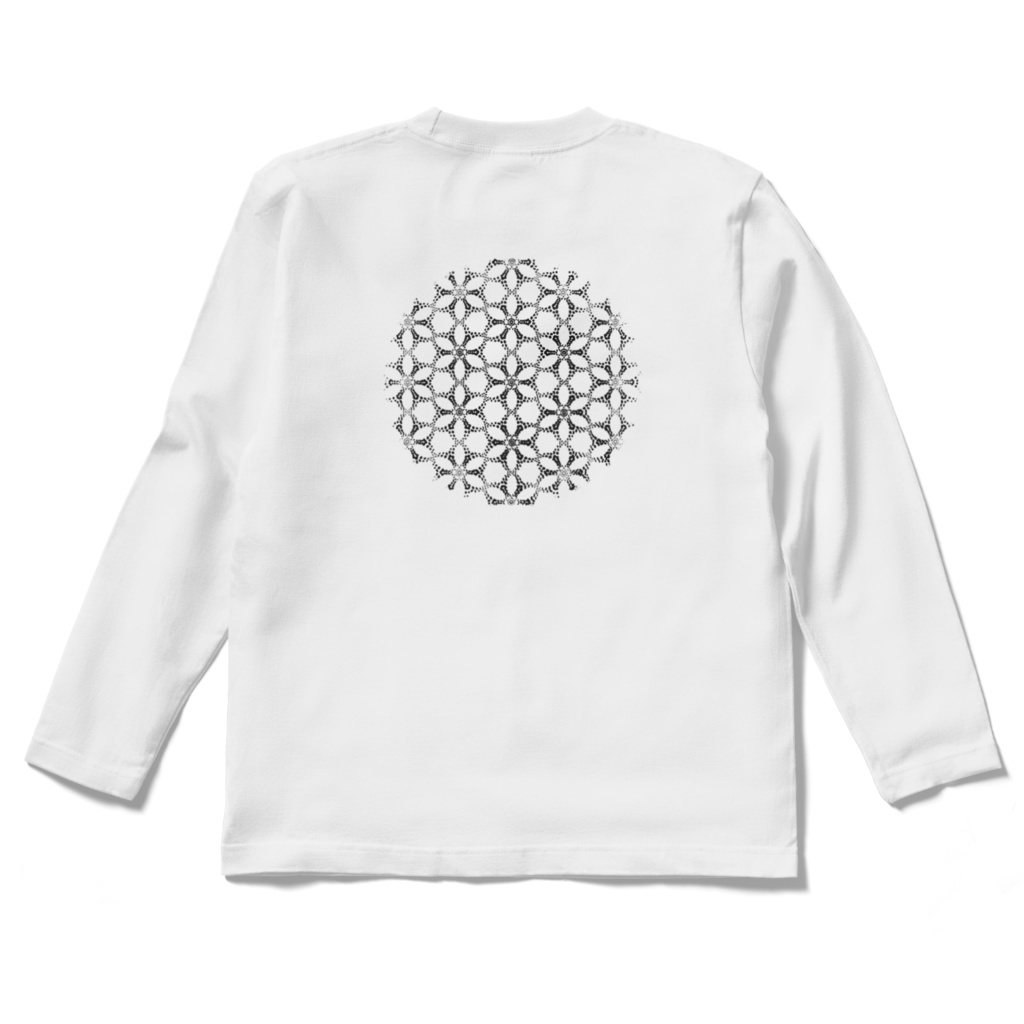 神聖幾何学フラワーオブライフ ホワイトカラー
