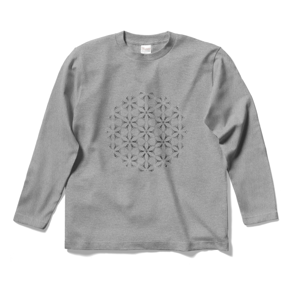 神聖幾何学フラワーオブライフ グレーカラー