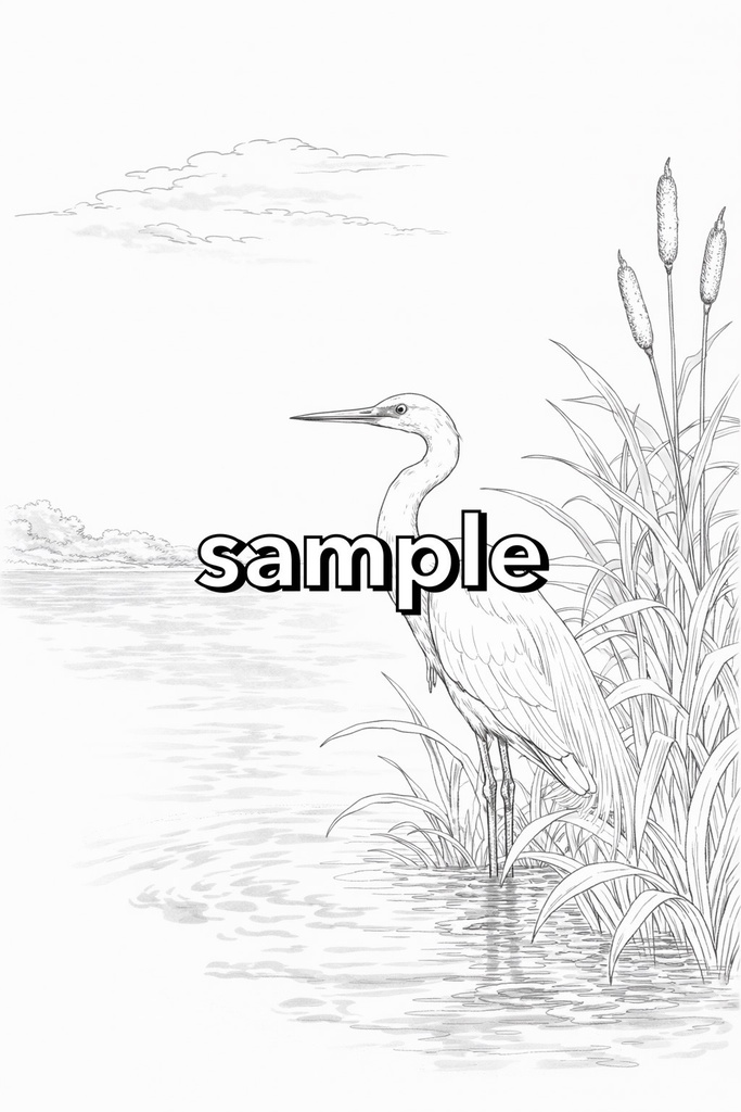 【やさしい大人の塗り絵】日本の鳥と四季を彩る塗り絵