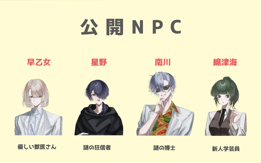 CoCシナリオ「囀れ!文鳥探偵」SPLL:E194554