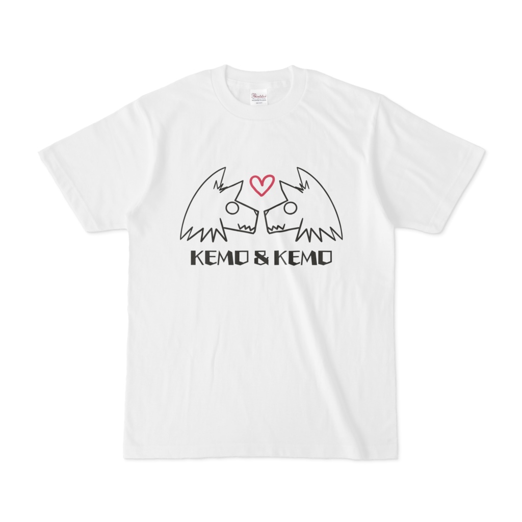オオカミ　KEMO&KEMO　Tシャツ