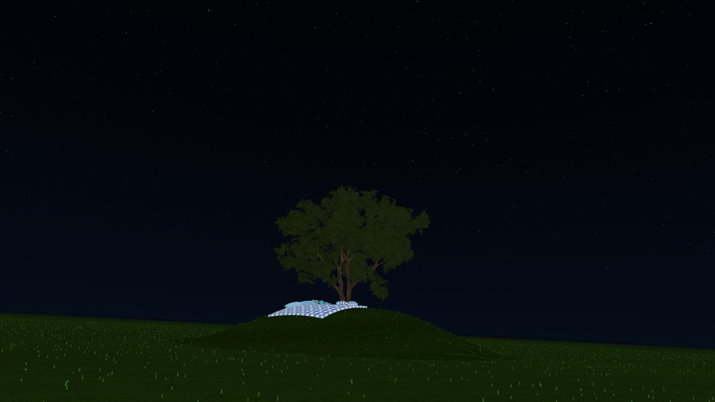 Stargazing Hill – 星空・月・流星群システム for VRChat
