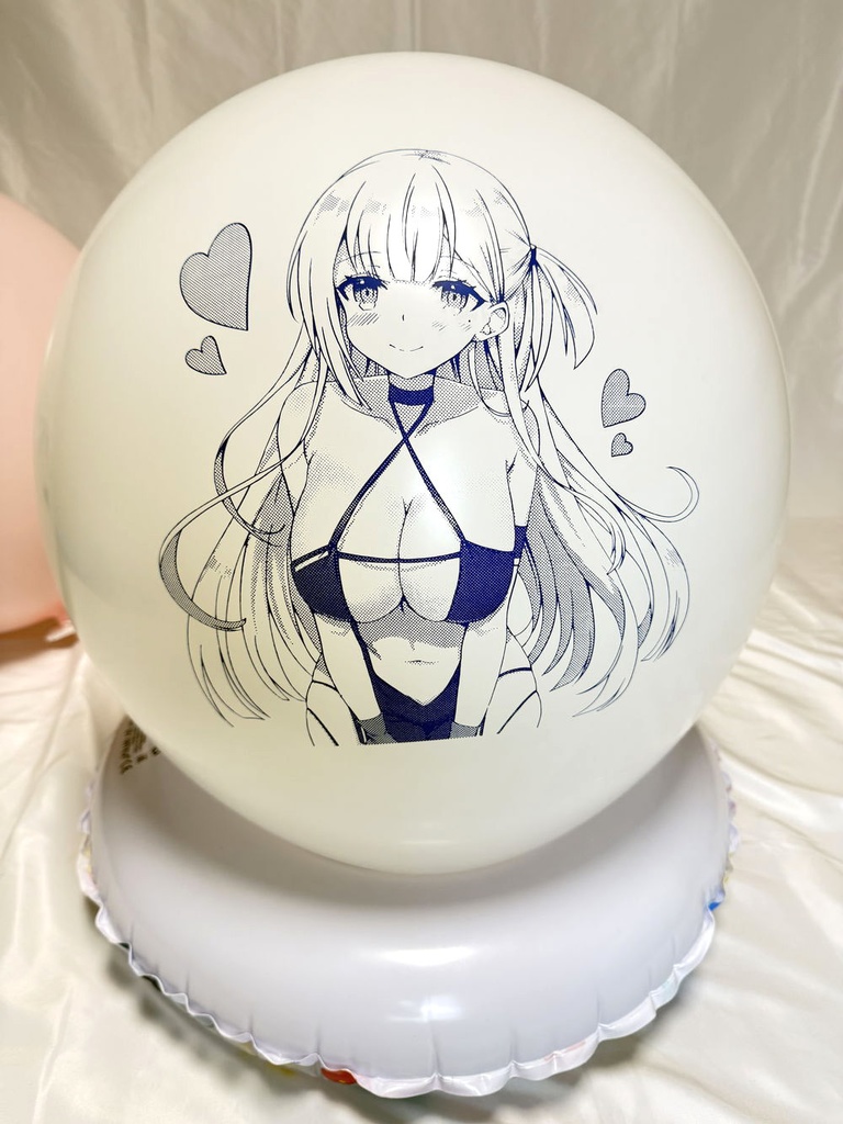 レースクイーン衣装翔○イラスト風船
