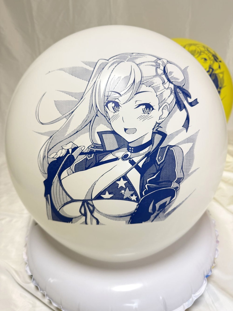 水着武○ イラスト風船