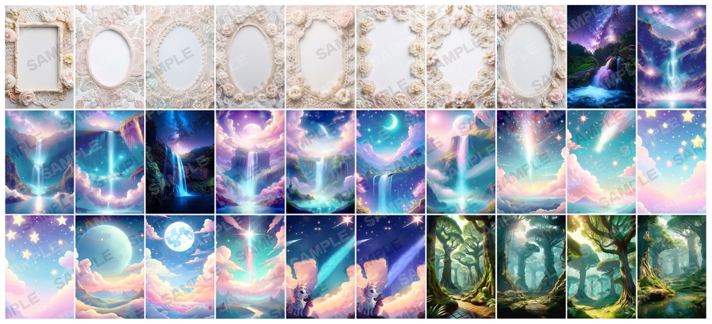 100枚】背景素材