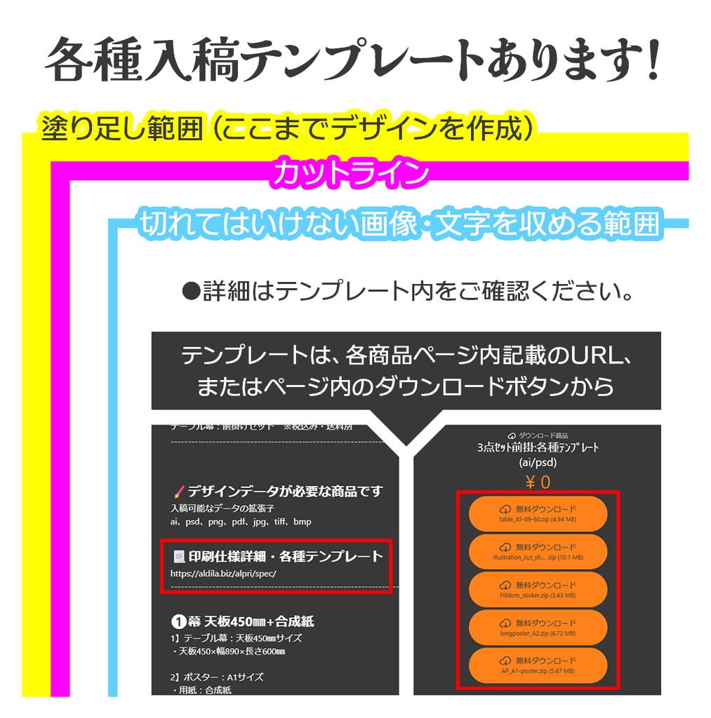 ポスターA1/B2:〒版