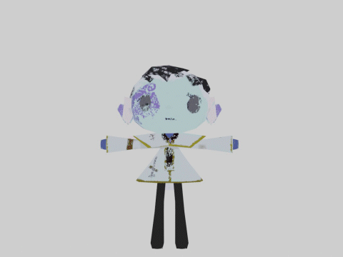 カボ謝.OBJ（FBX、アバターファイル）