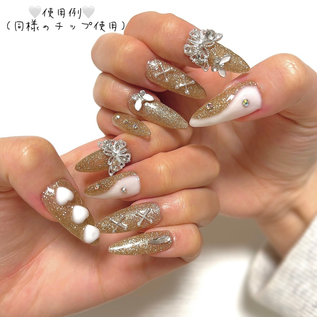 ハンドメイド】 ネイルチップ - nail-u - BOOTH