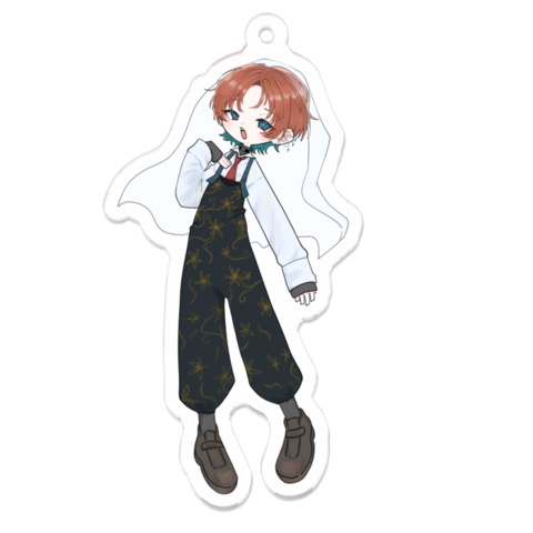 ちびキャラアクキー