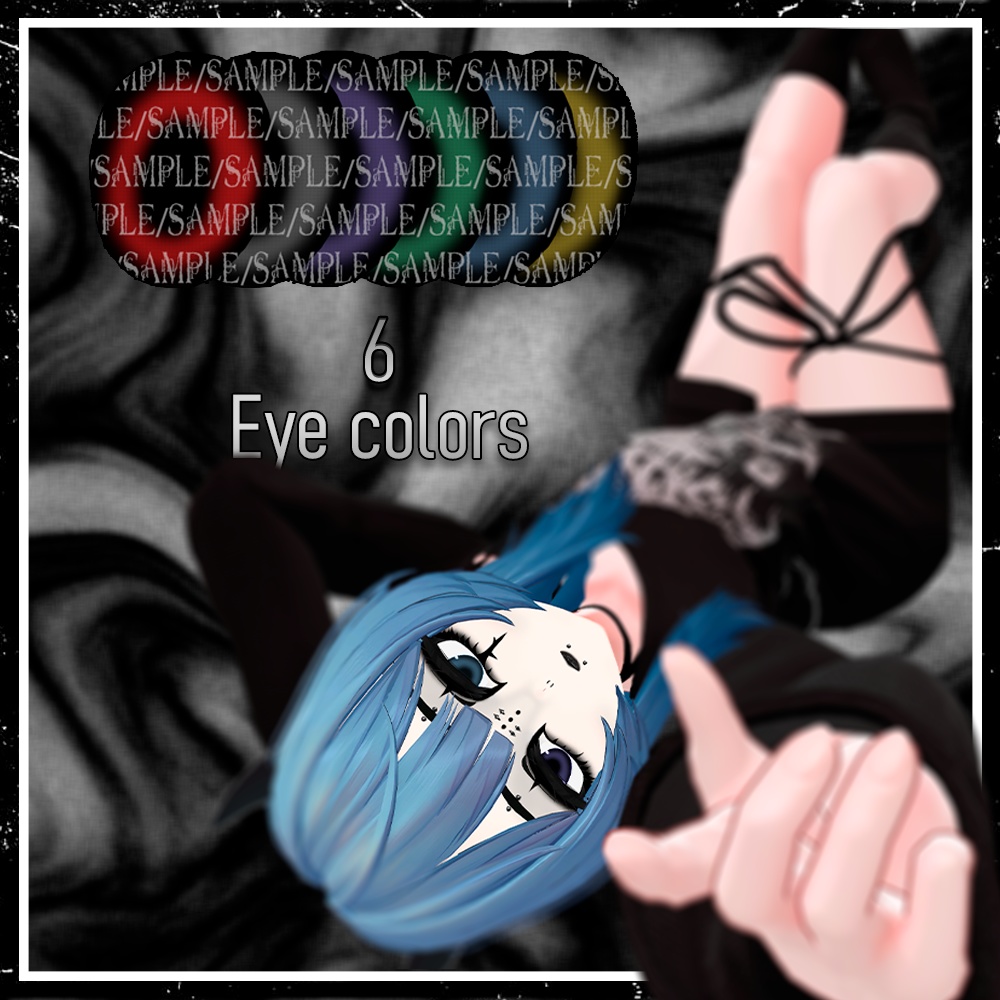 【ミルティナ(Milltina)】 Goth Phases Makeup & Eyes & Face Blendshape