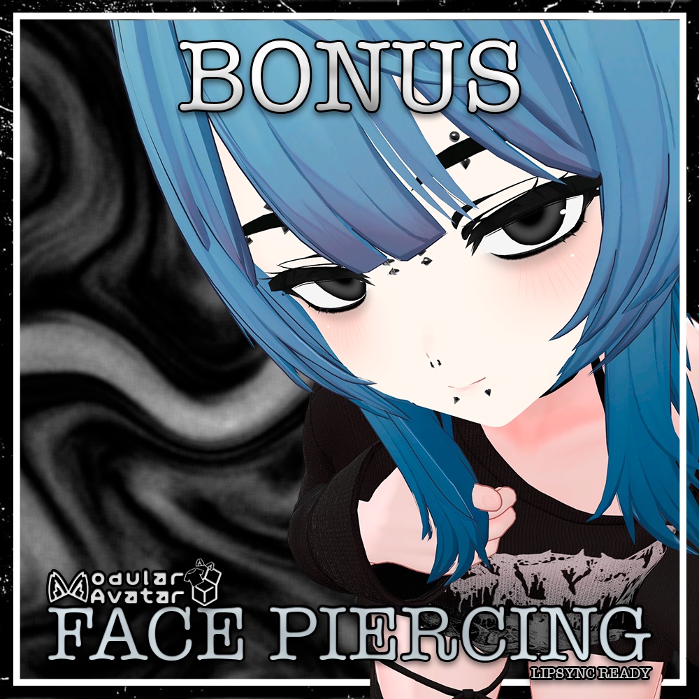 【ミルティナ(Milltina)】 Goth Phases Makeup & Eyes & Face Blendshape