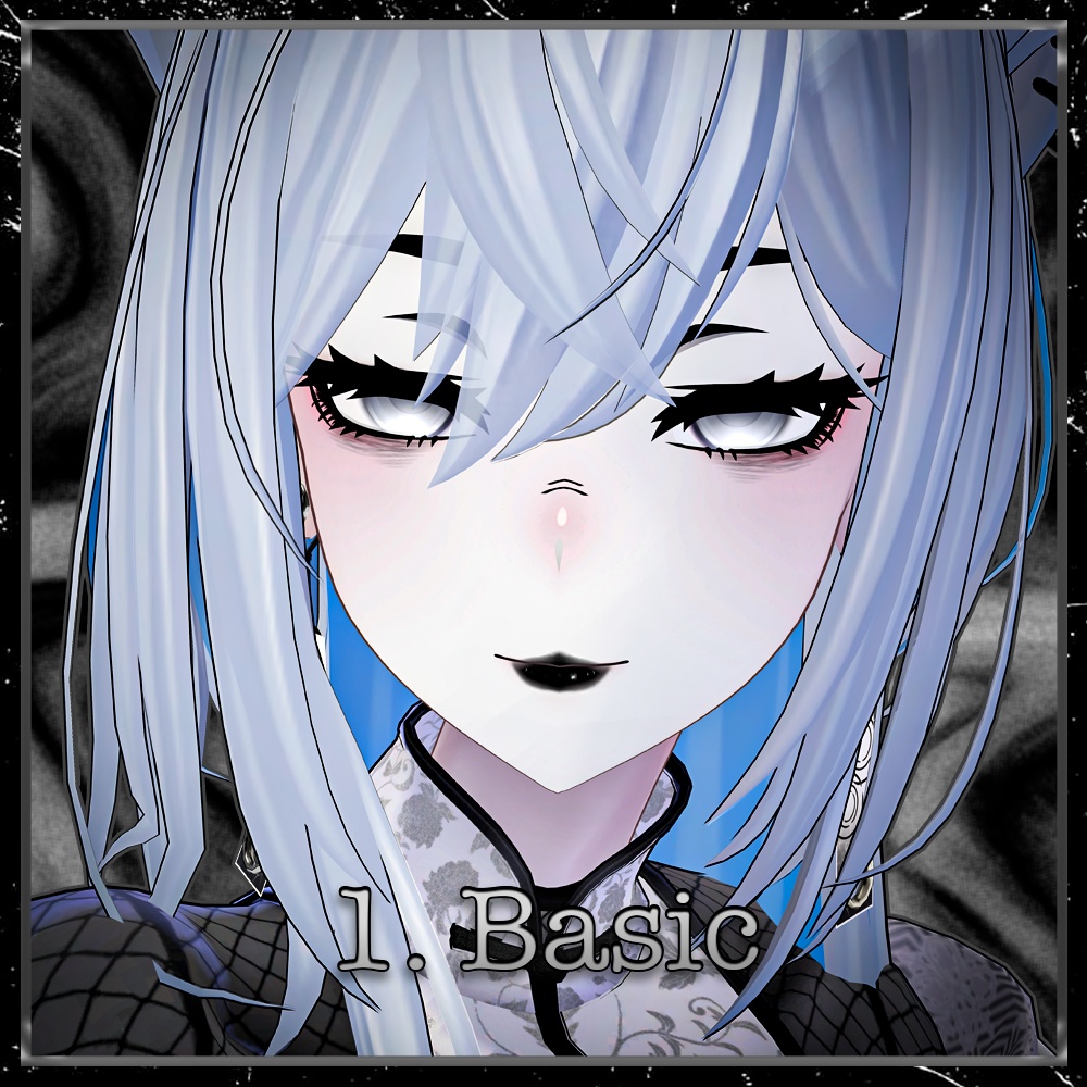 【ラシューシャ(Lasyusha)】 Black Widow Make-up & Face Blendshape 🕷