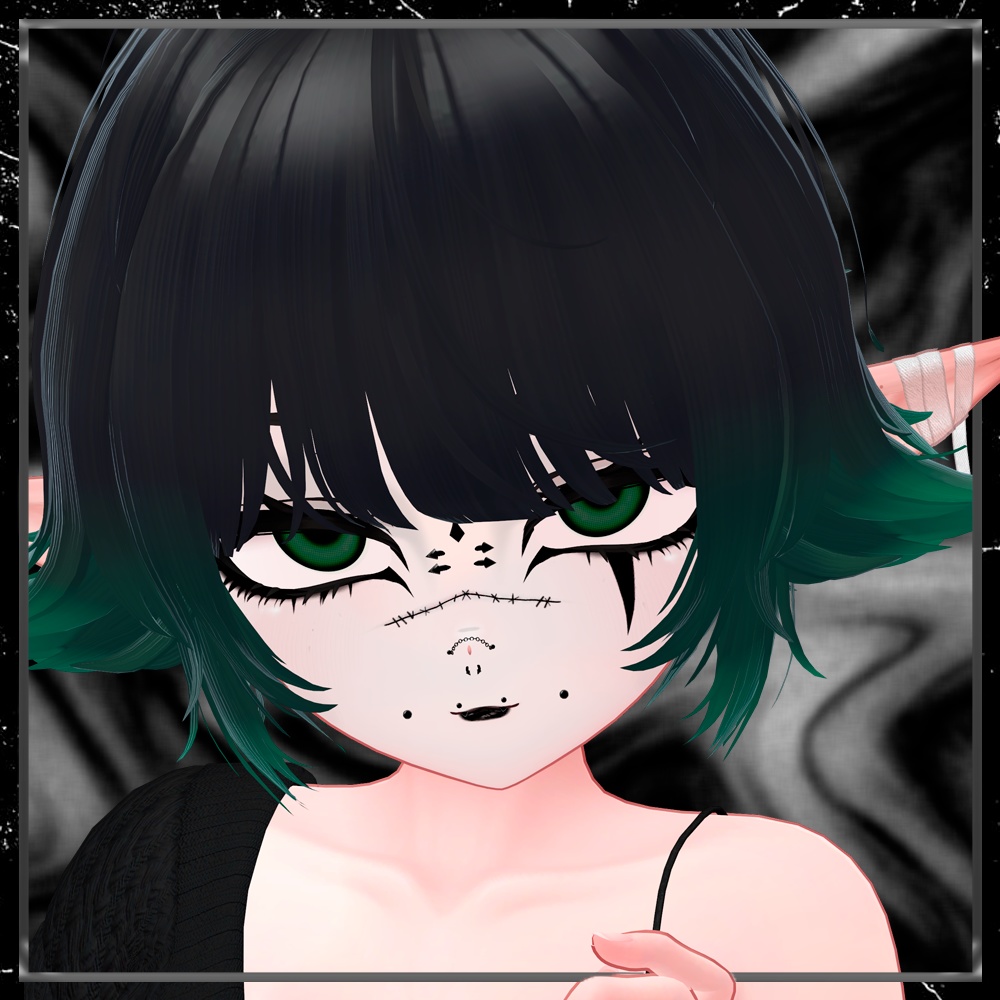 【愛莉(Airi)】 Grunge Make-up & Eyes & Face Blendshape 🗡