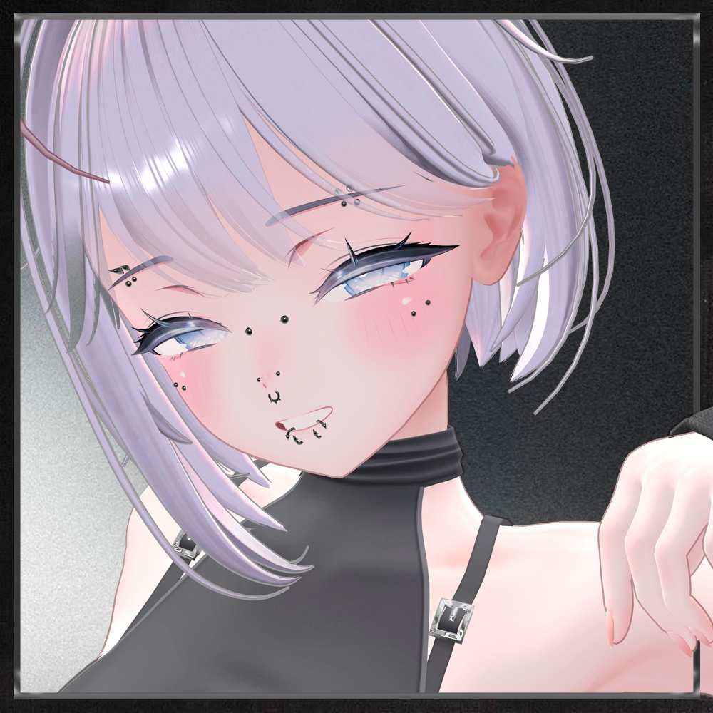 【21アバター対応】 Hologlitz Piercing Set 💿 【21 Avatars】