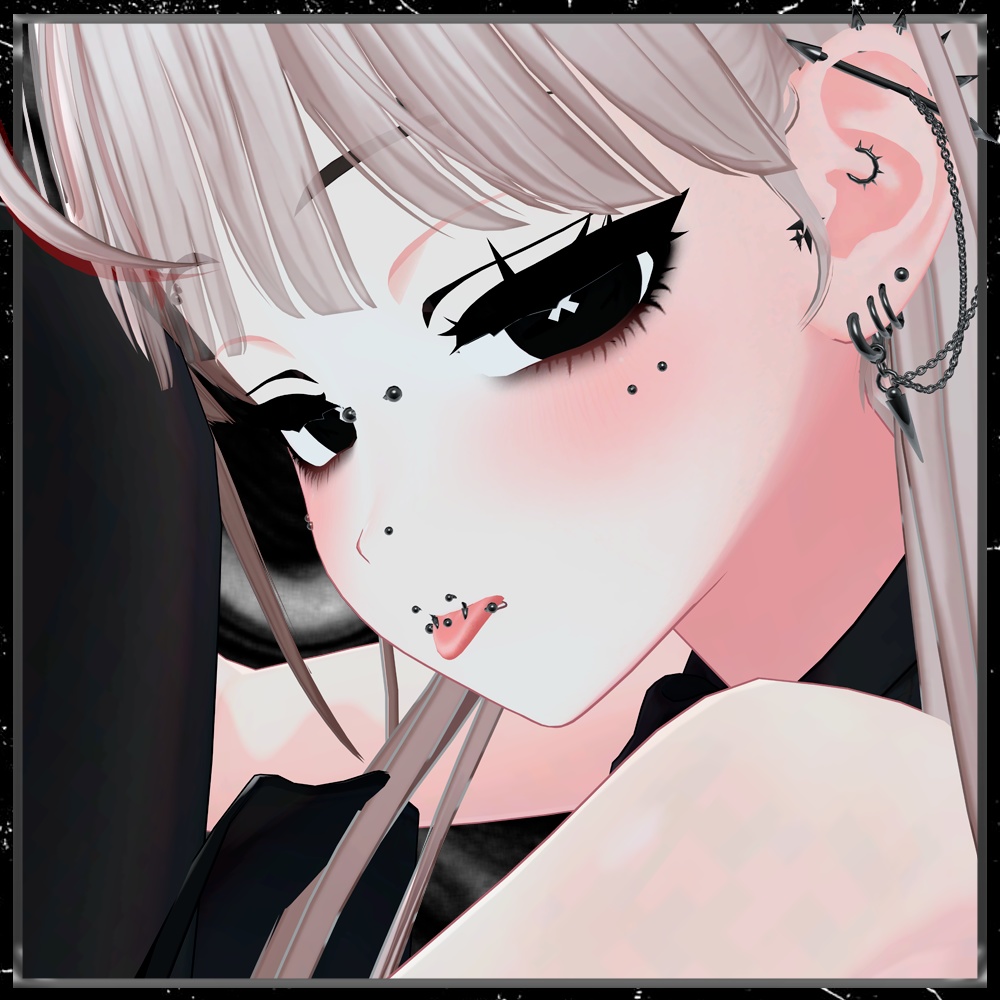 【しなの(Shinano)】 X-Void Make-up & Face Blendshape & Piercings🌌