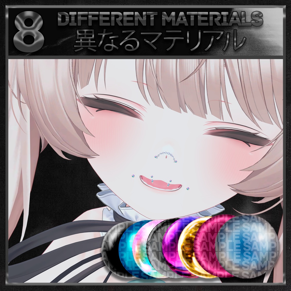 【18アバター対応】 ʚAngel Piercing 2.0ɞ 【18 Avatars】