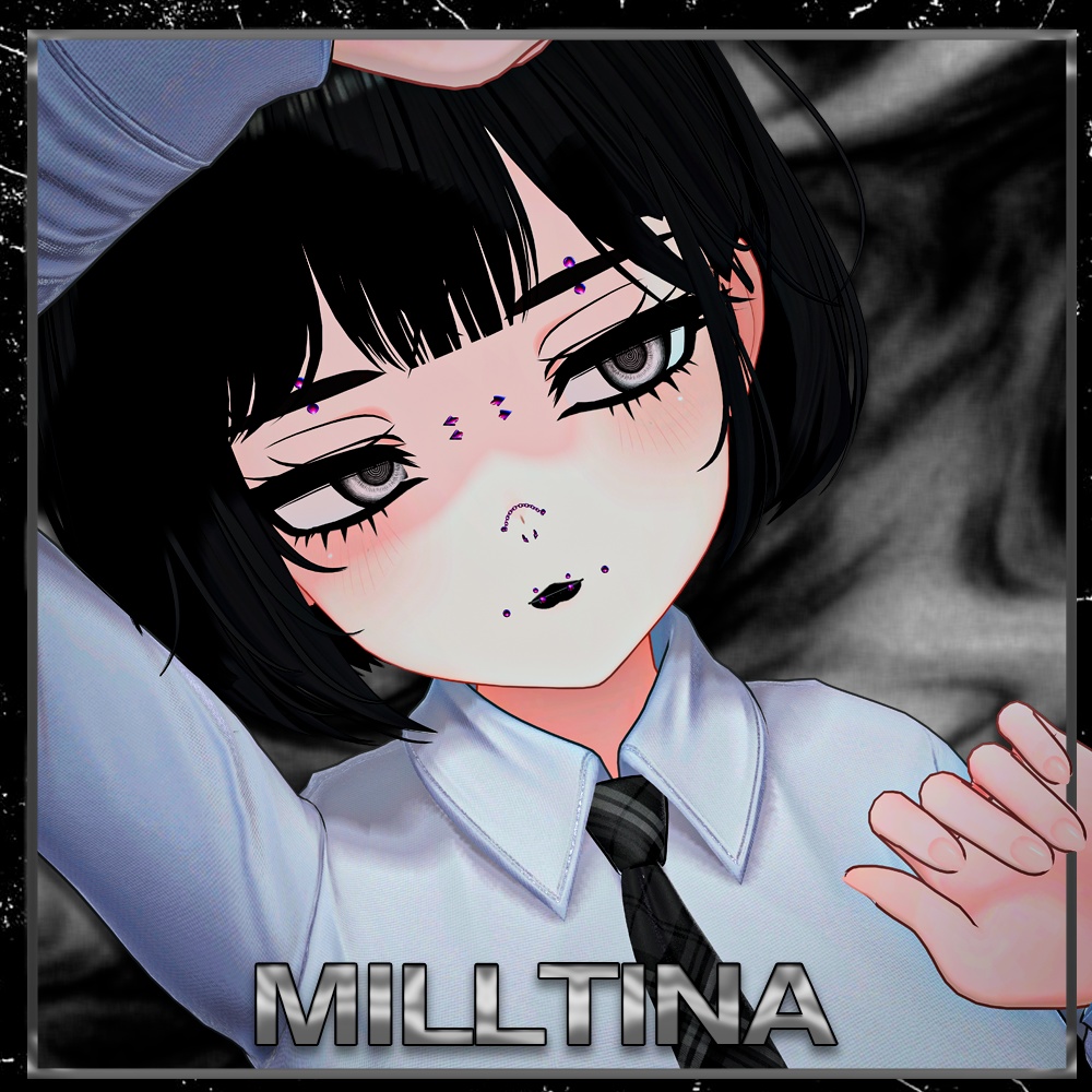 【4 Avatars】 Hypnosis Makeup & Eyes & Face Blendshape 💫