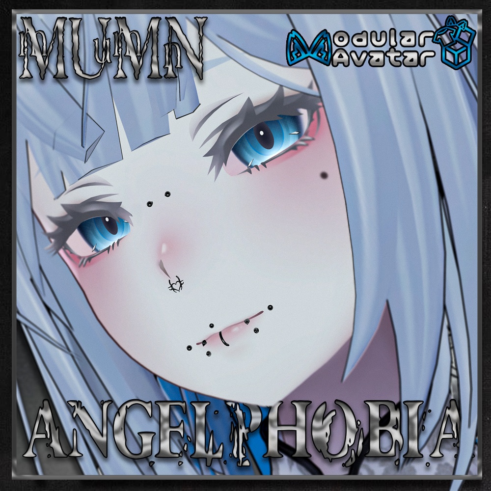 【21アバター対応】 Angelphobia Piercing ⟢ 【21 Avatars】