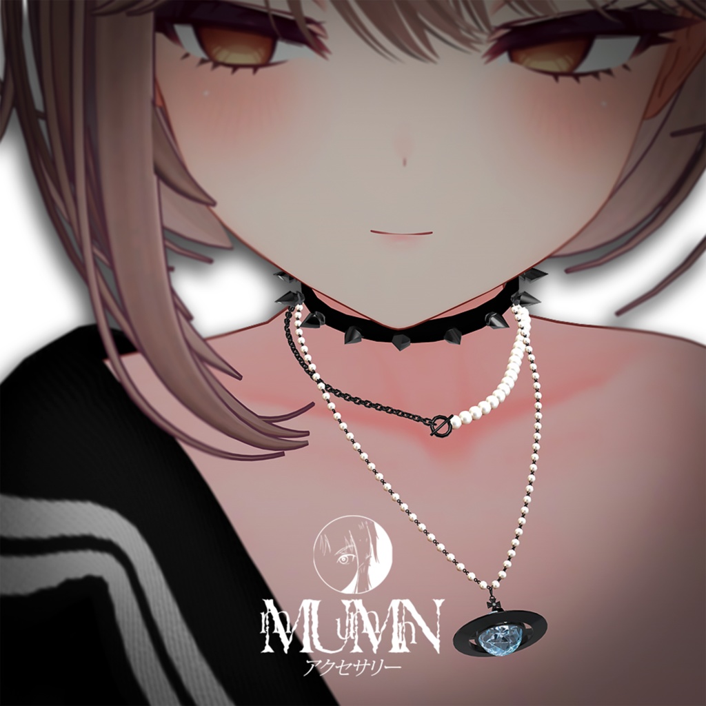 【5アバター対応】  Astral Pearl Necklace Set 🪐 【5 Avatars】