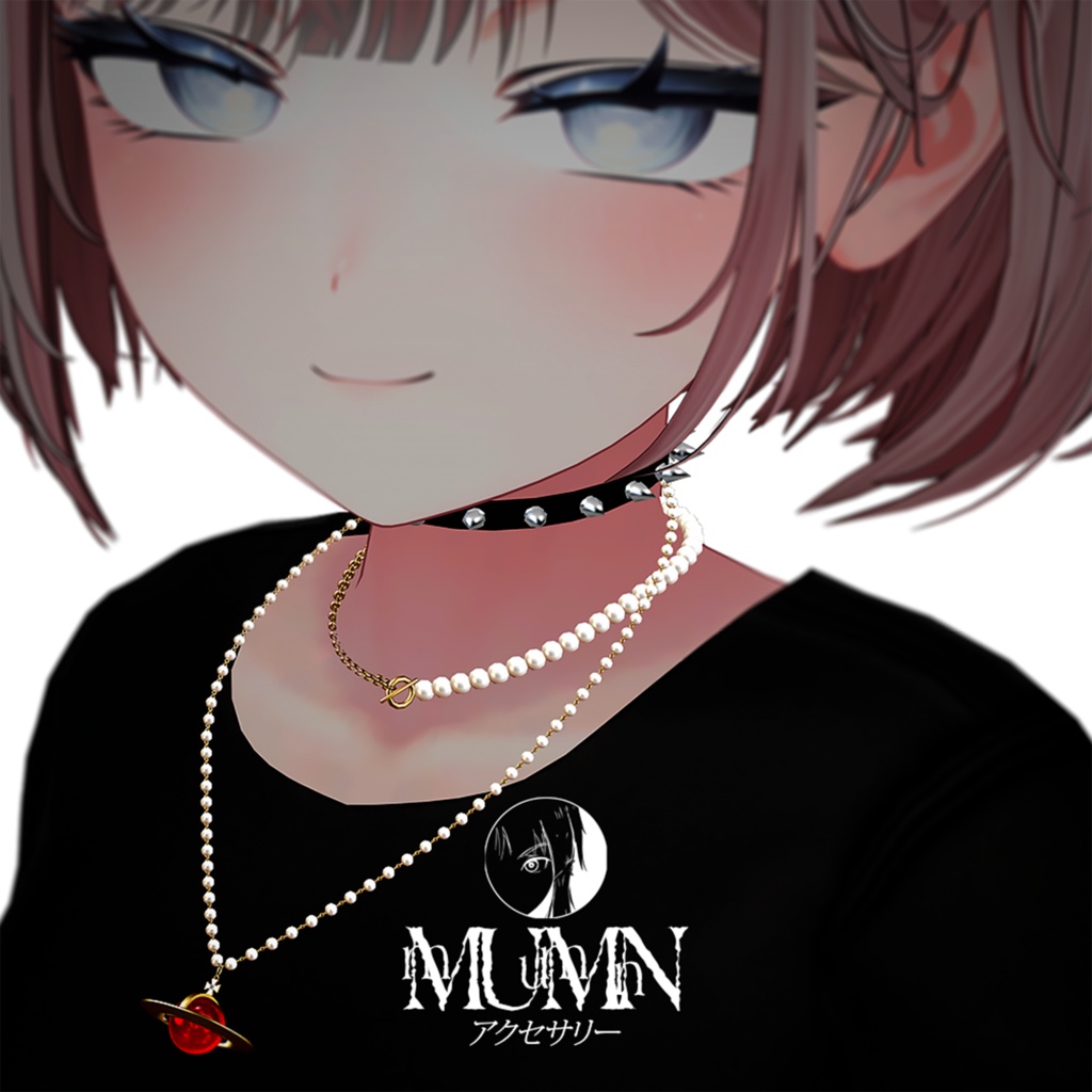 【5アバター対応】  Astral Pearl Necklace Set 🪐 【5 Avatars】