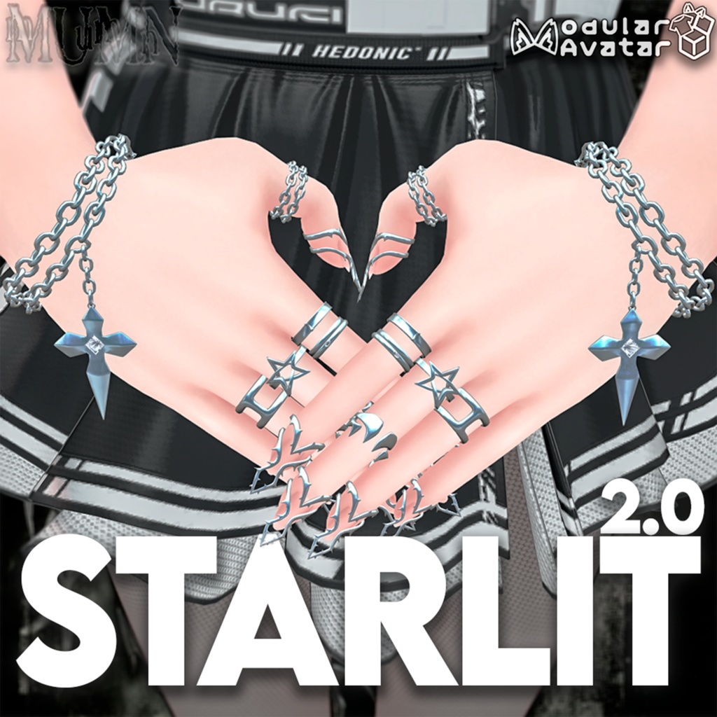 【14アバター対応】 Starlit Set 2.0 ⭐【14 Avatars】