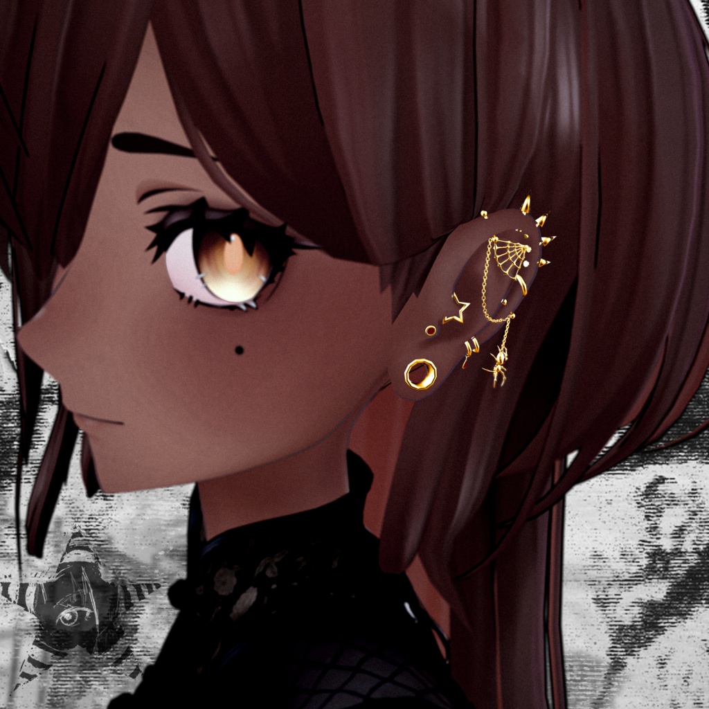 【7 アバター対応】 Widow’s Gauge 🕷️ 【7 Avatars】