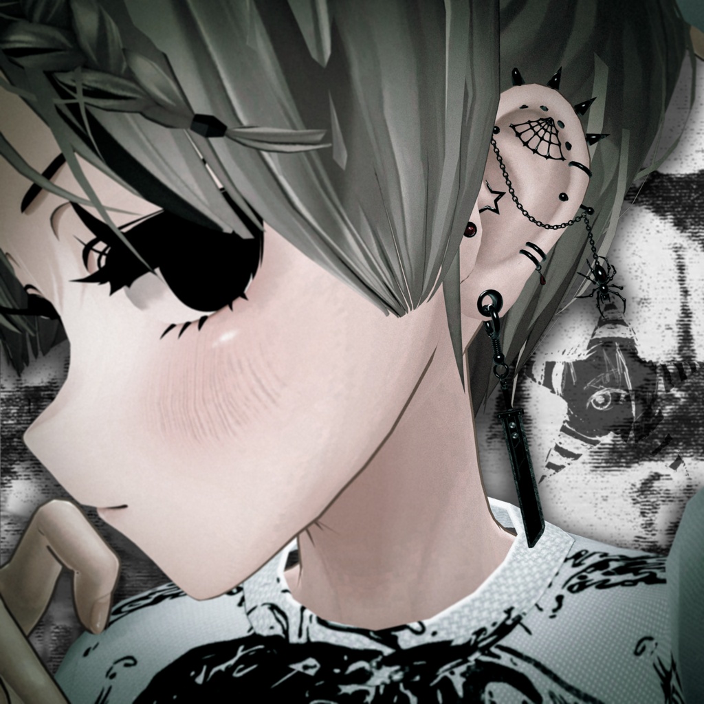【7 アバター対応】 Widow’s Gauge 🕷️ 【7 Avatars】