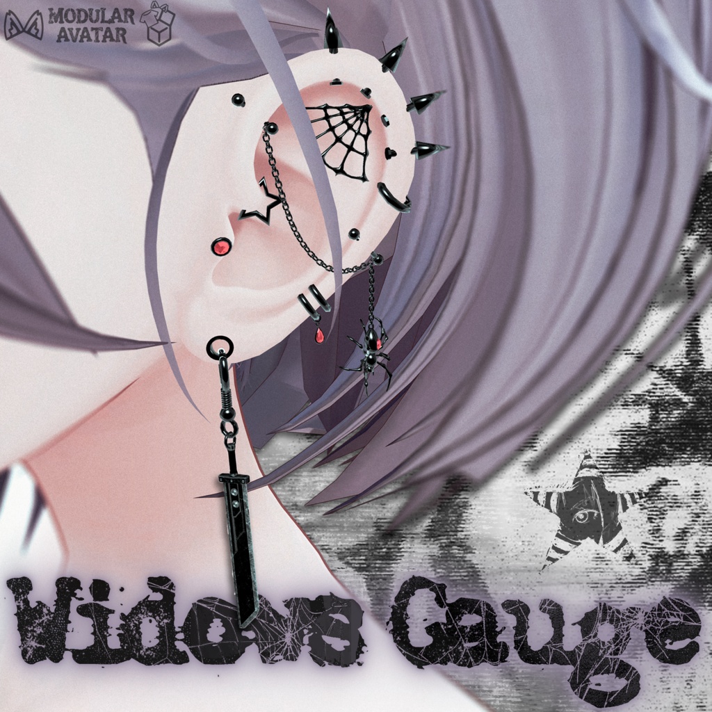 【7 アバター対応】 Widow’s Gauge 🕷️ 【7 Avatars】