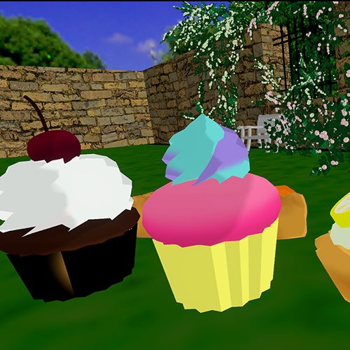 【CC0素材】【Blender】大きなお菓子【FBX】【VCI】