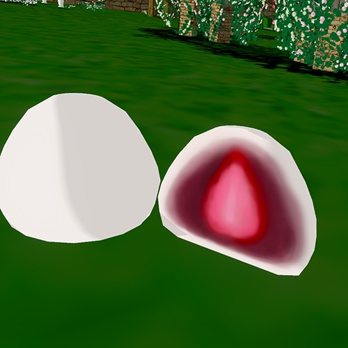 【CC0素材】【Blender】大きなお菓子【FBX】【VCI】