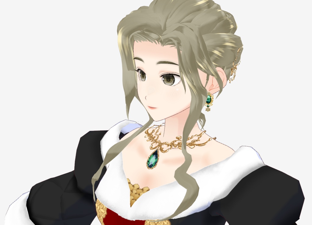 【Ma Reine(マリーヌ)】Vroidファイル+VRMファイル