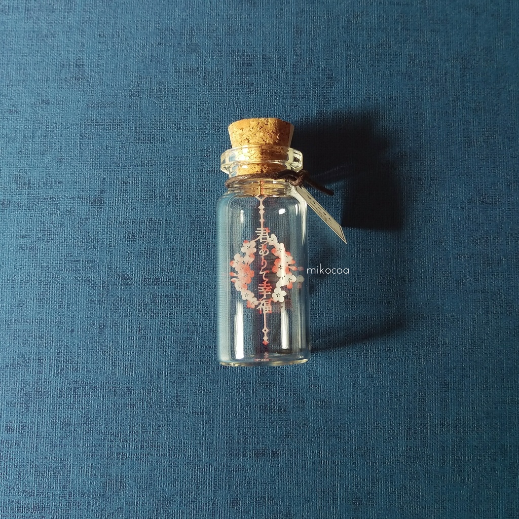 花言葉の小瓶 ゼラニウム Mi Kirie Booth