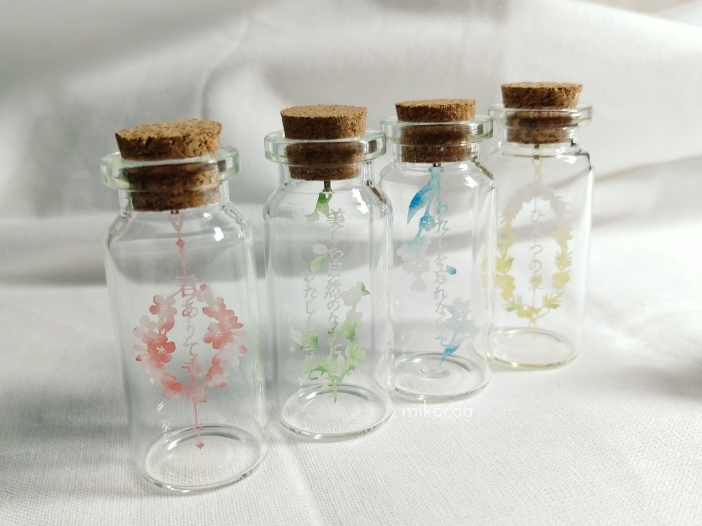 花言葉の小瓶 柿 Mi Kirie Booth